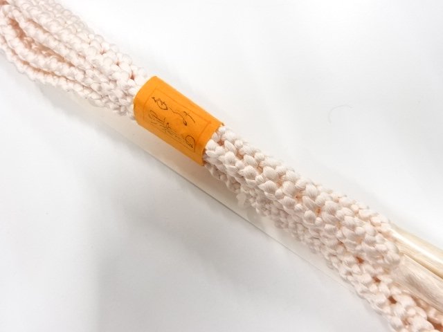 JAPANESE HAND-TIED OBIJIME CORD FOR SUMMER / UNUSED